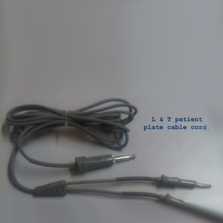 Surgical Cautery 1 Pin To 2 Pin Patient Plate Cable Cord