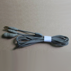 Bipolar Cable Cord with 2 Banana Jack Pin