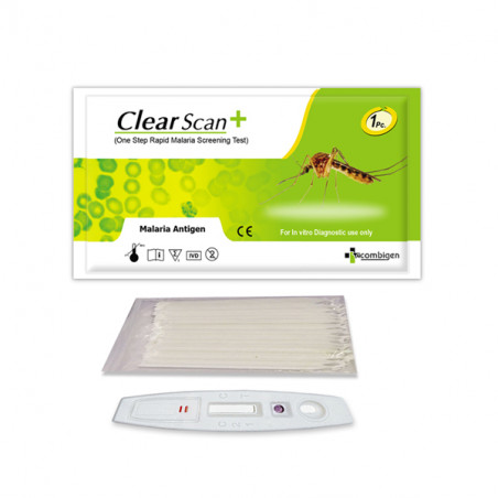 Recombigen Malaria Rapid Test Kit, PFPAN Whole Blood  Antigen