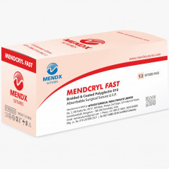 MENDCRYL FAST Braided & Coated Polyglactin 910 Undyed