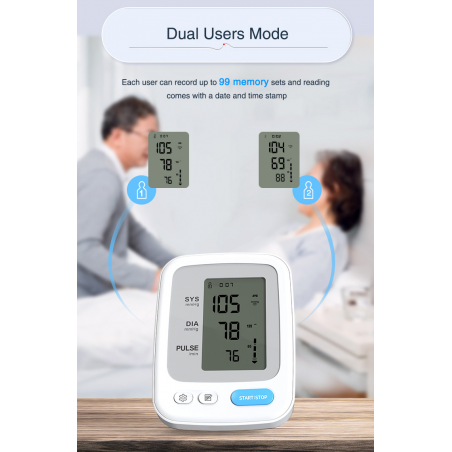 Electronic Automatic Blood Pressure Monitor Machine