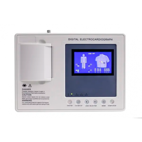 Yonker 4.3inch 3 Channel ECG Machine