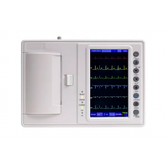 Yonker 7 Inch6 Channel ECG Machine 1206