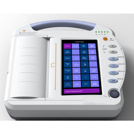 Yonker 10 Inch 12 Channel Touchscreen ECG Machine