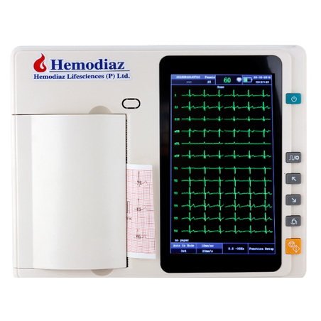 6 Channel ECG Machine