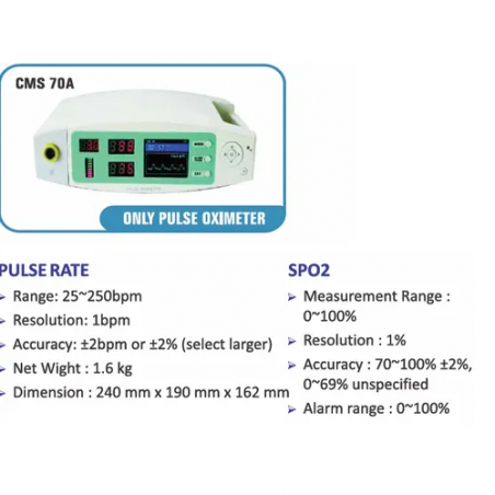 CMS 70 A Table Top Pulse Oximeter