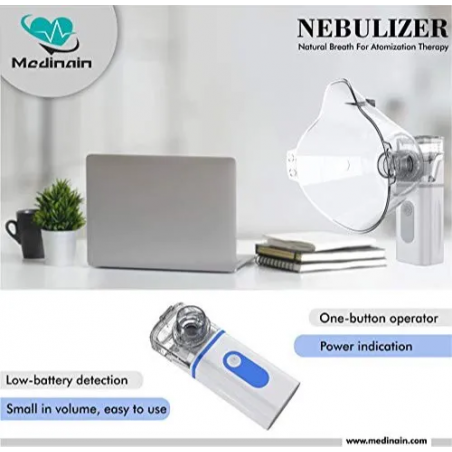 Ultrasonic Nebulization Steamer Inhaler