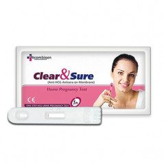 Clear & Sure One Step Urine HCG Pregnancy Test Kit