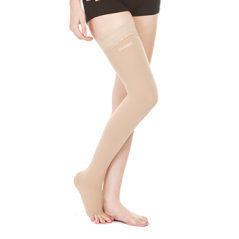 Medical Compression Stockings Thigh High Class-I AG (Pair)