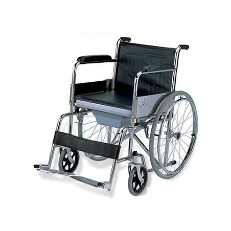 Wheel Chair with Commode